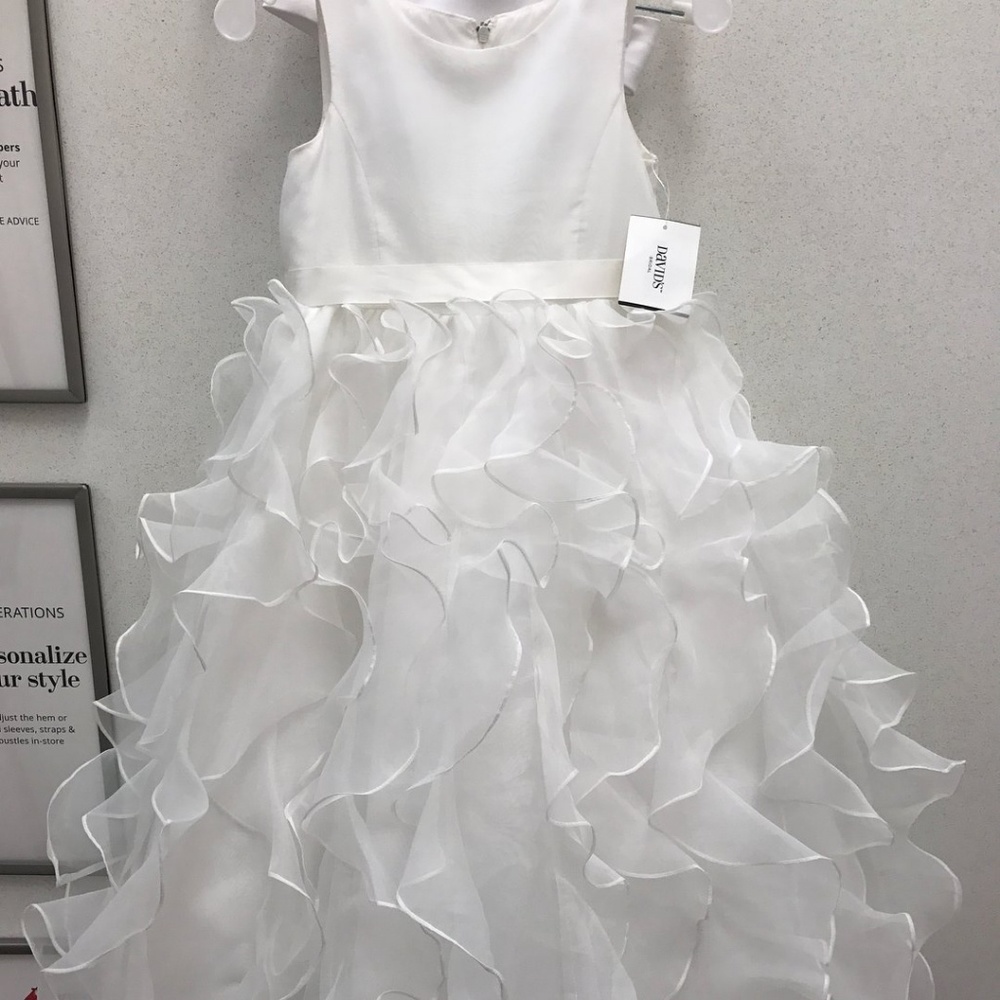 David's Bridal Flower Girl Dress